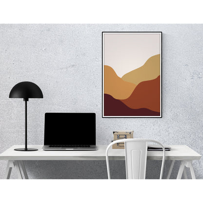 Terra Harmony Abstract Landscape Art Print