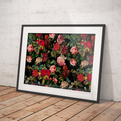 Floral Elegance Botanical Art Print