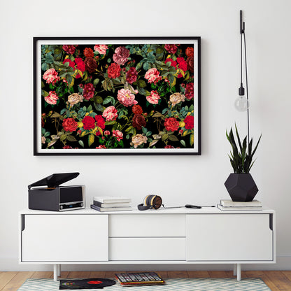 Floral Elegance Botanical Art Print