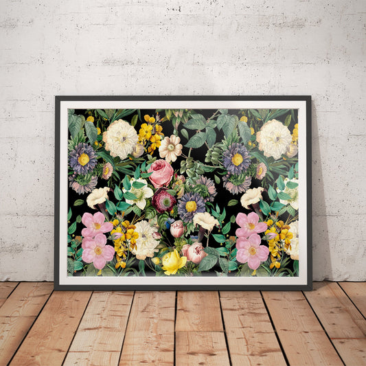 Whispering Wildflowers Botanical Art Print