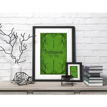 Original Frankenstein Book Cover Art Print