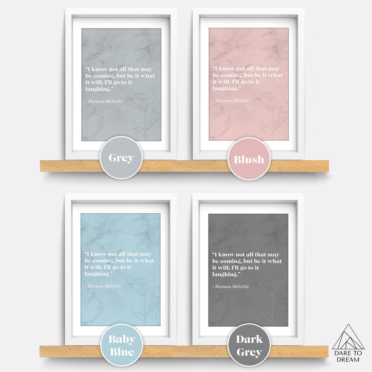 Moby Dick Literary Quote Art Print