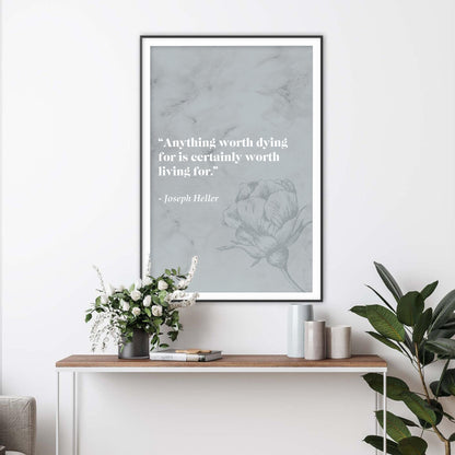 Catch 22 Literary Quote Art Print