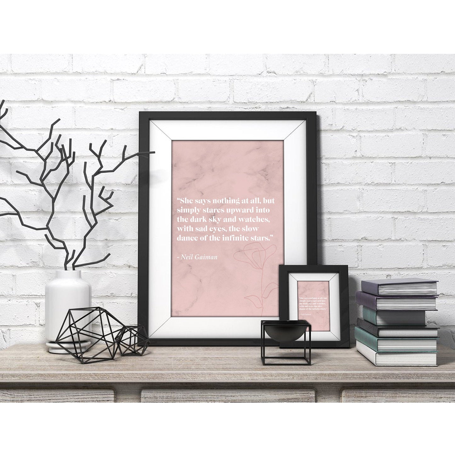 Stardust Literary Quote Art Print