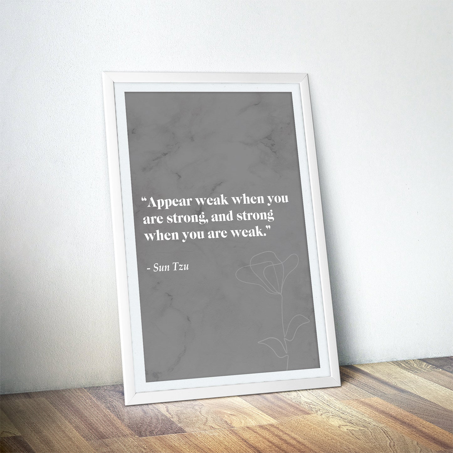 The Art of War Literary Quote Art Print