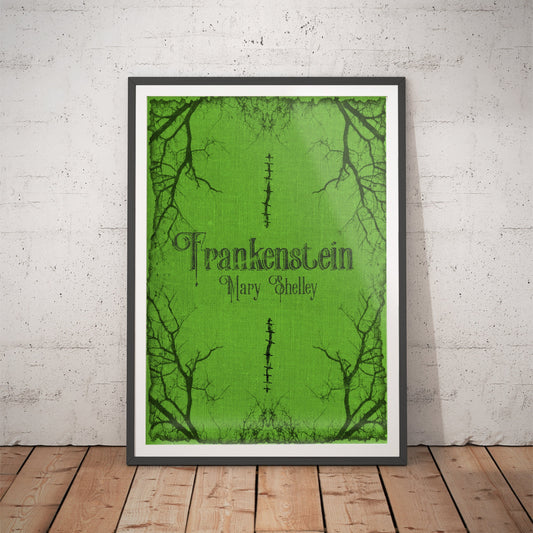 Original Frankenstein Book Cover Art Print