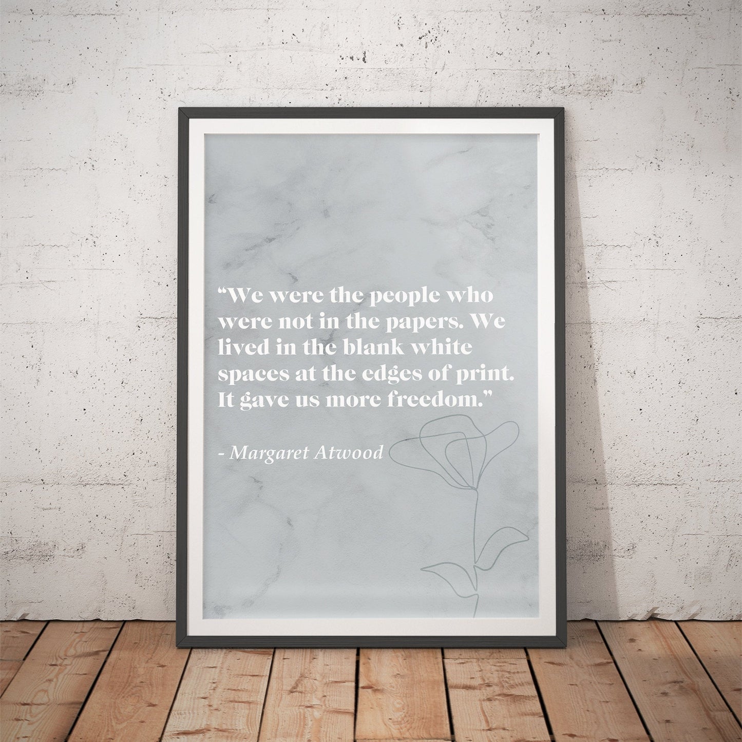 The Handmaid's Tale Literary Art Print