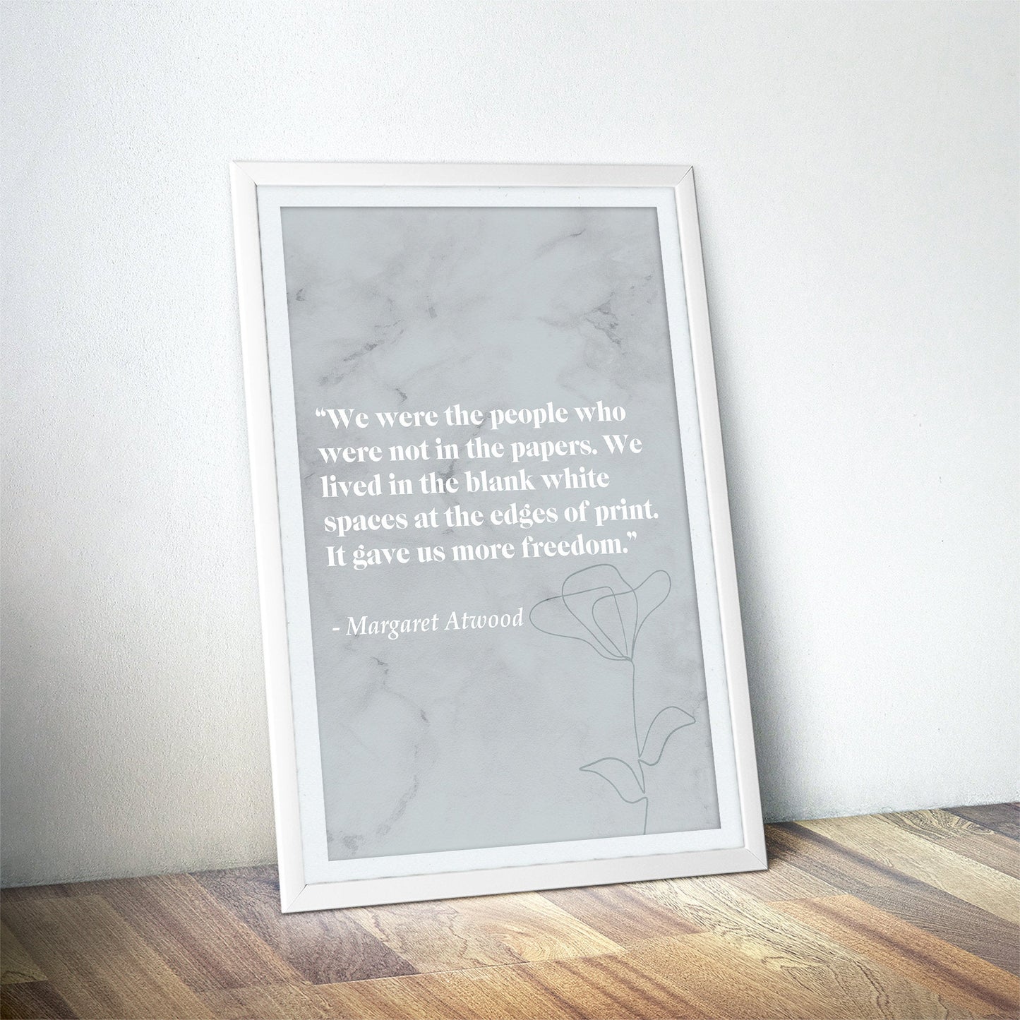 The Handmaid's Tale Literary Art Print