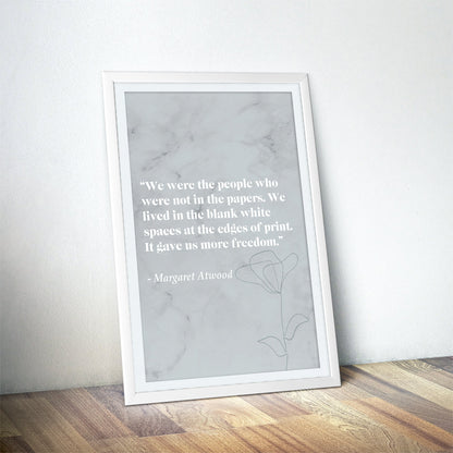 The Handmaid's Tale Literary Art Print