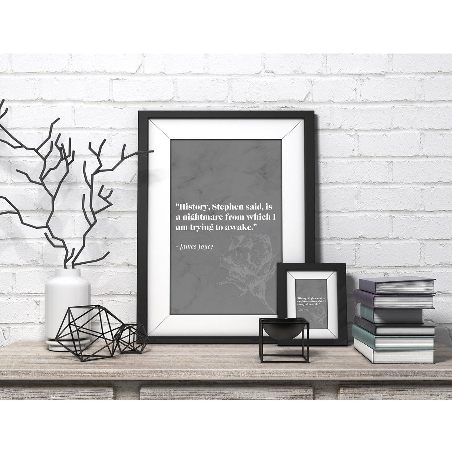 Ulysses Literary Quote Art Print