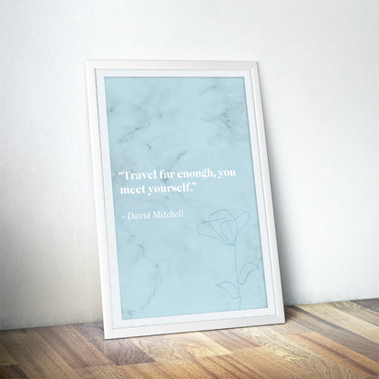 Cloud Atlas Literary Quote Art Print