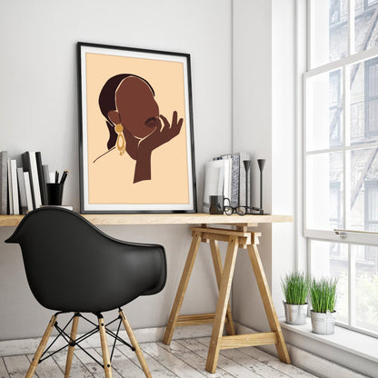 Serene Observation Art Print