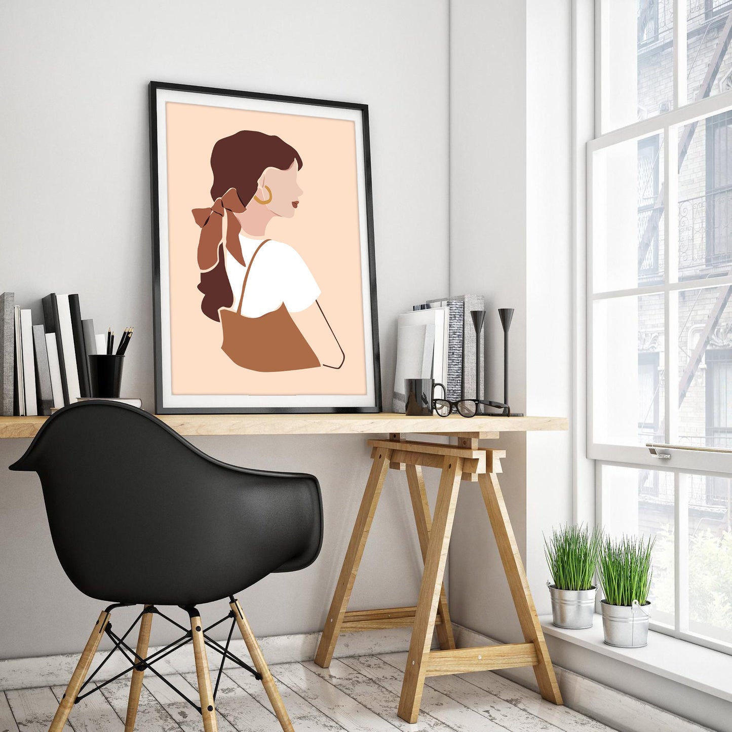 Female Serenity Art Print