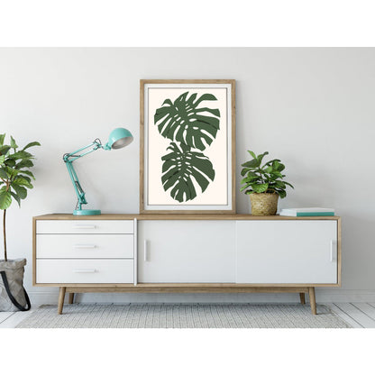 Tropical Monstera Art Print