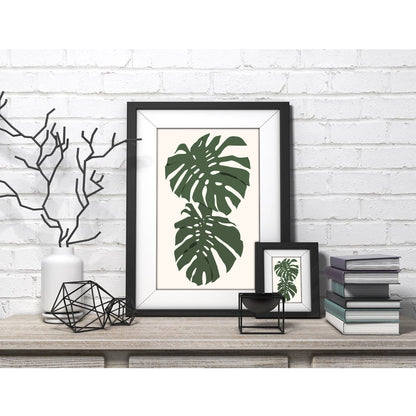 Tropical Monstera Art Print