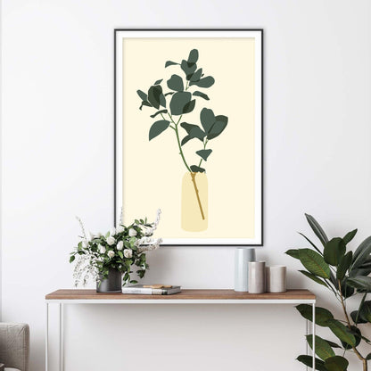 Eucalyptus Simplicity Art Print