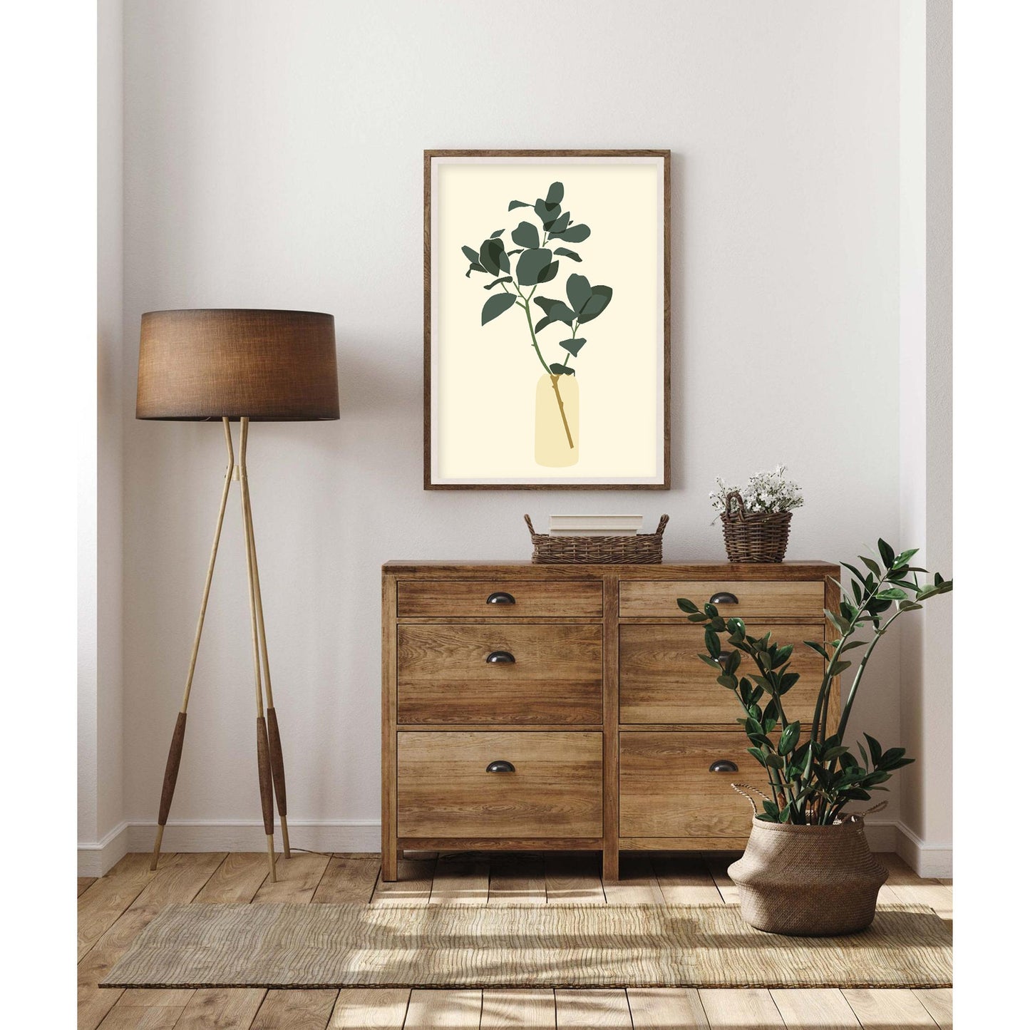 Eucalyptus Simplicity Art Print