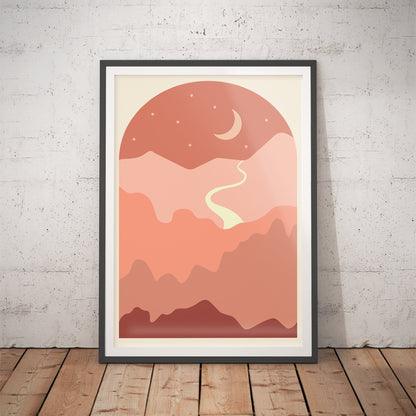 Sunset Serenity Art Print