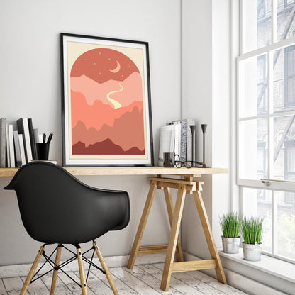 Sunset Serenity Art Print