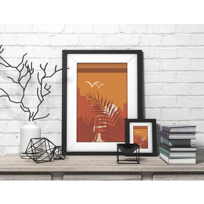 Tropical Silhouette Art Print