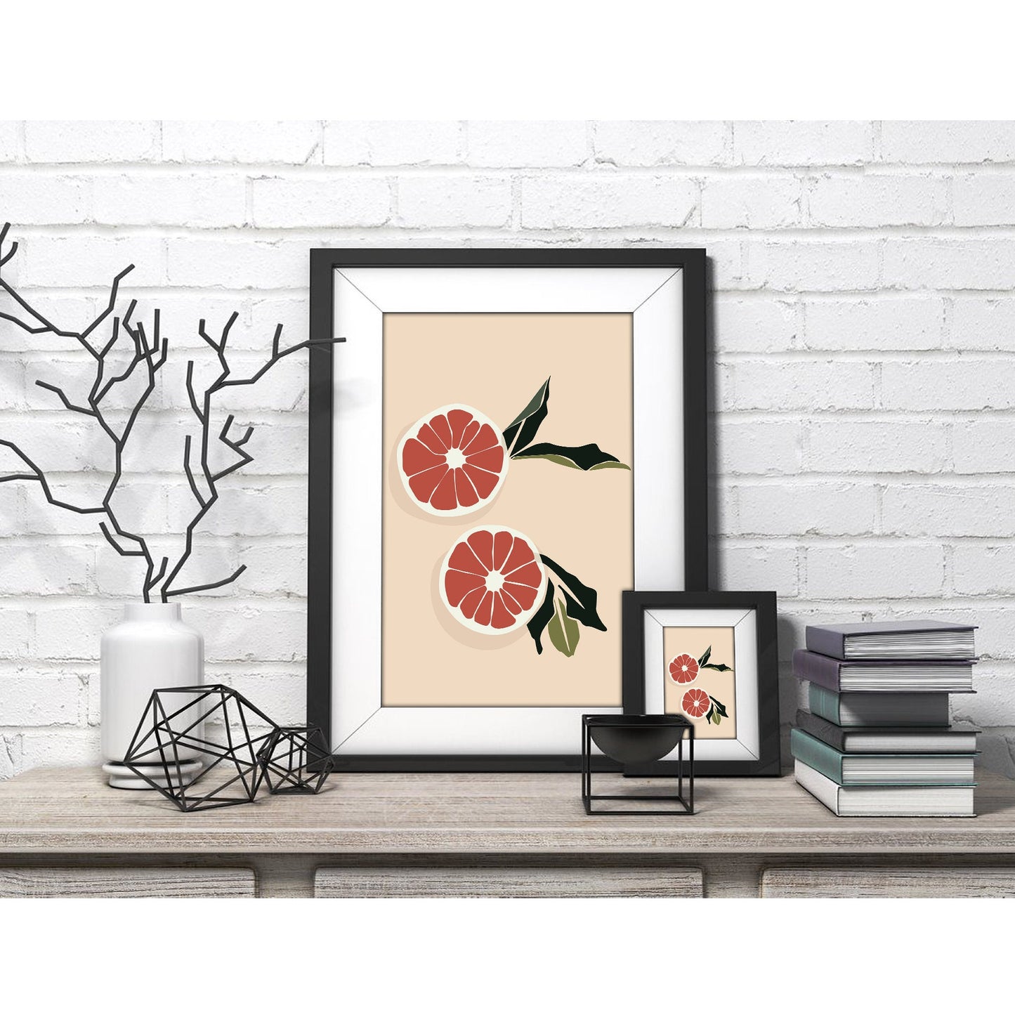 Ruby Citrus Medley Art Print