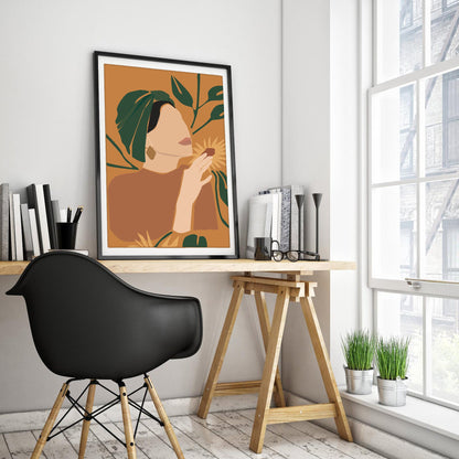 Serene Empowerment Art Print