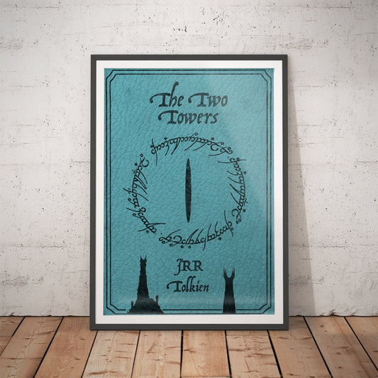 The Two Towers Book Cover Art Print