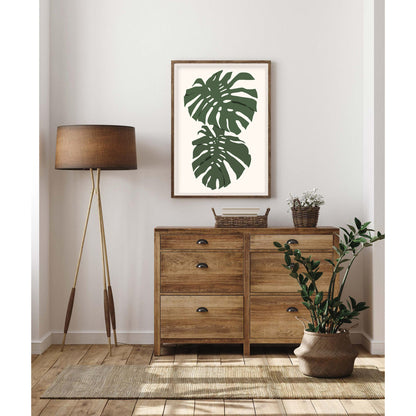 Tropical Monstera Art Print