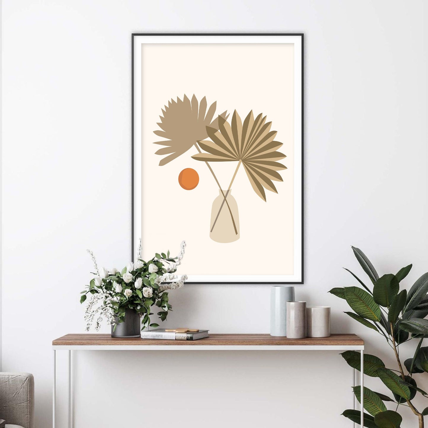 Tropical Fan Palm Art Print