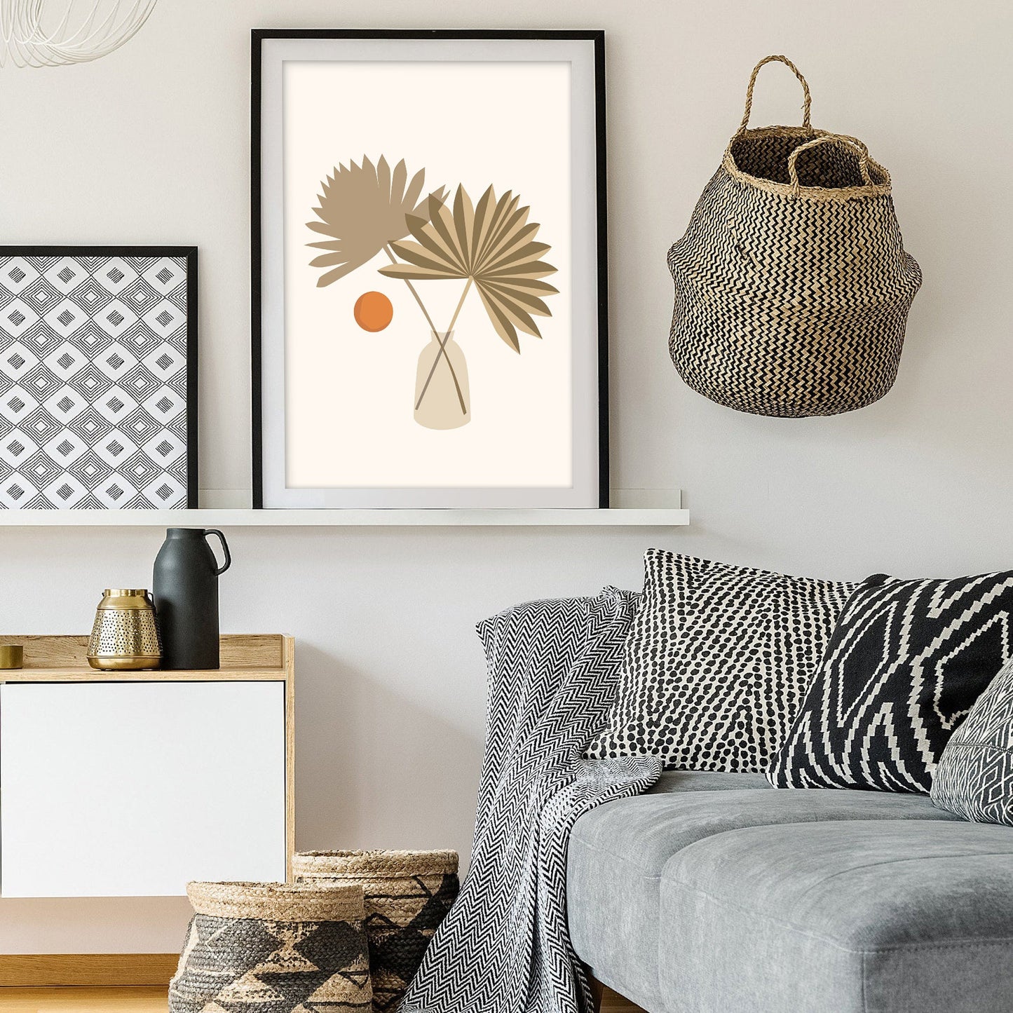 Tropical Fan Palm Art Print