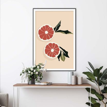 Ruby Citrus Medley Art Print