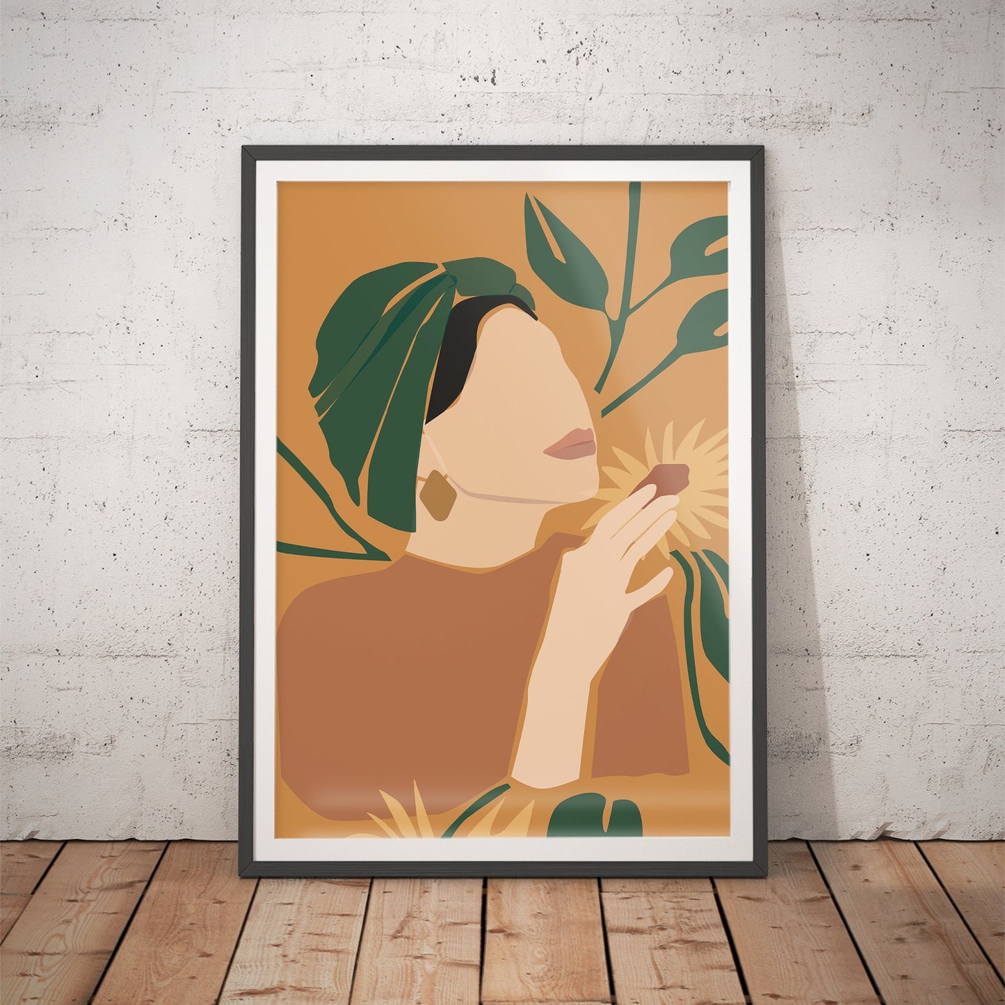 Serene Empowerment Art Print