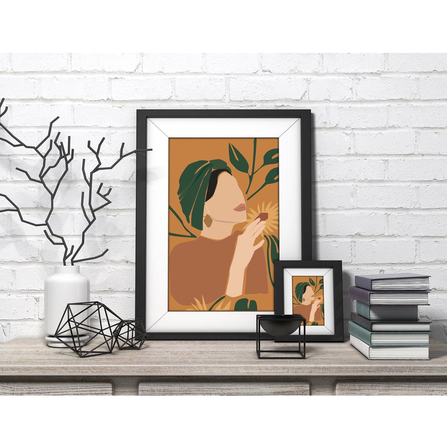 Serene Empowerment Art Print