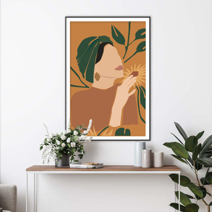 Serene Empowerment Art Print