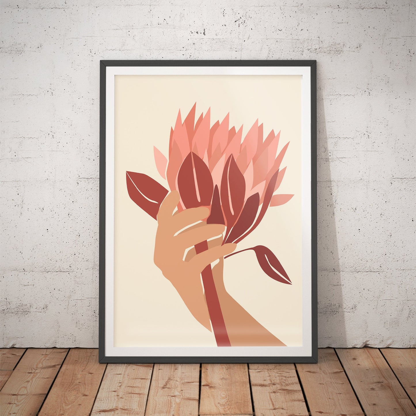 Empowered Bloom Feminist Art Print