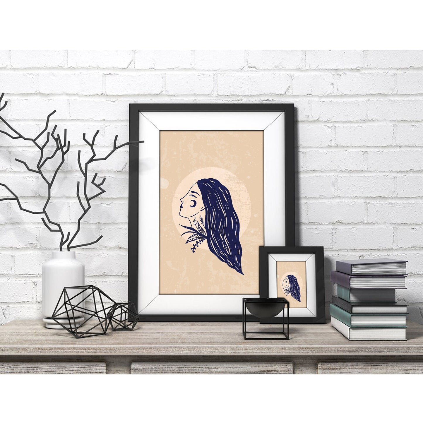 Mystic Profile Art Print