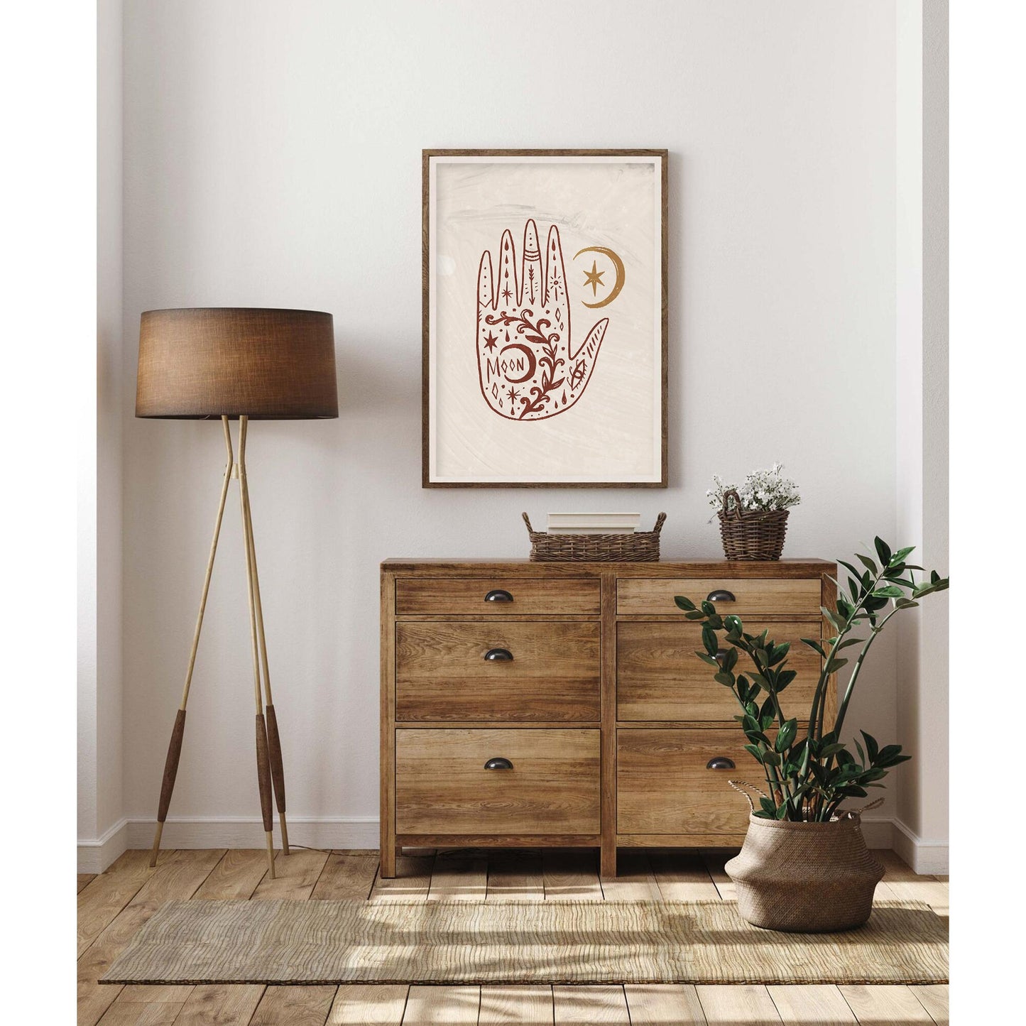 Mystic Palmistry Art Print