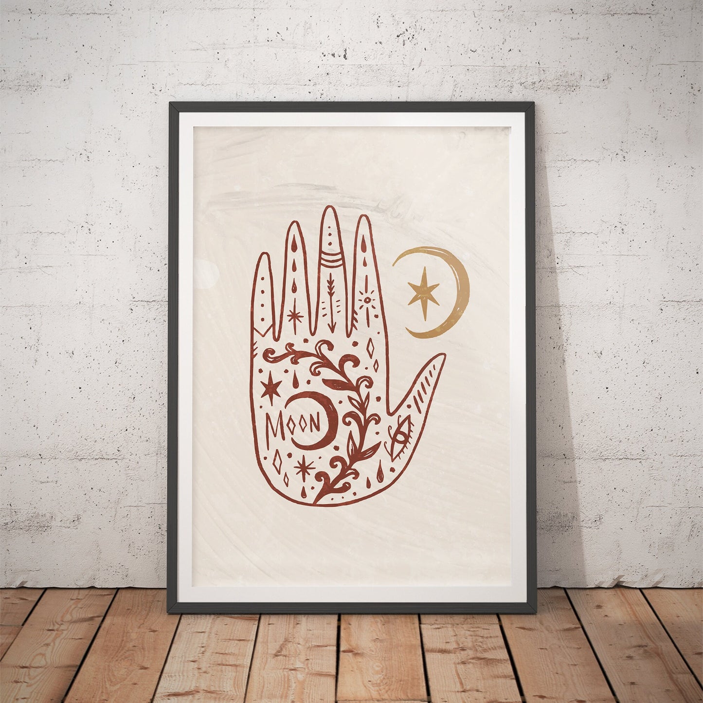 Mystic Palmistry Art Print