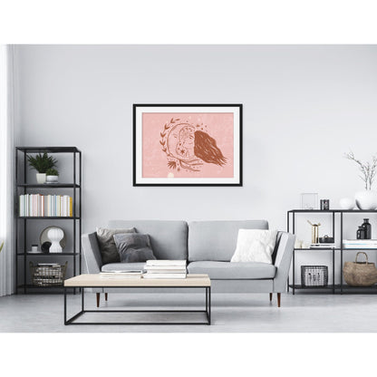 Luna Dream Profile Art Print