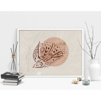 Lunar Bird Art Print