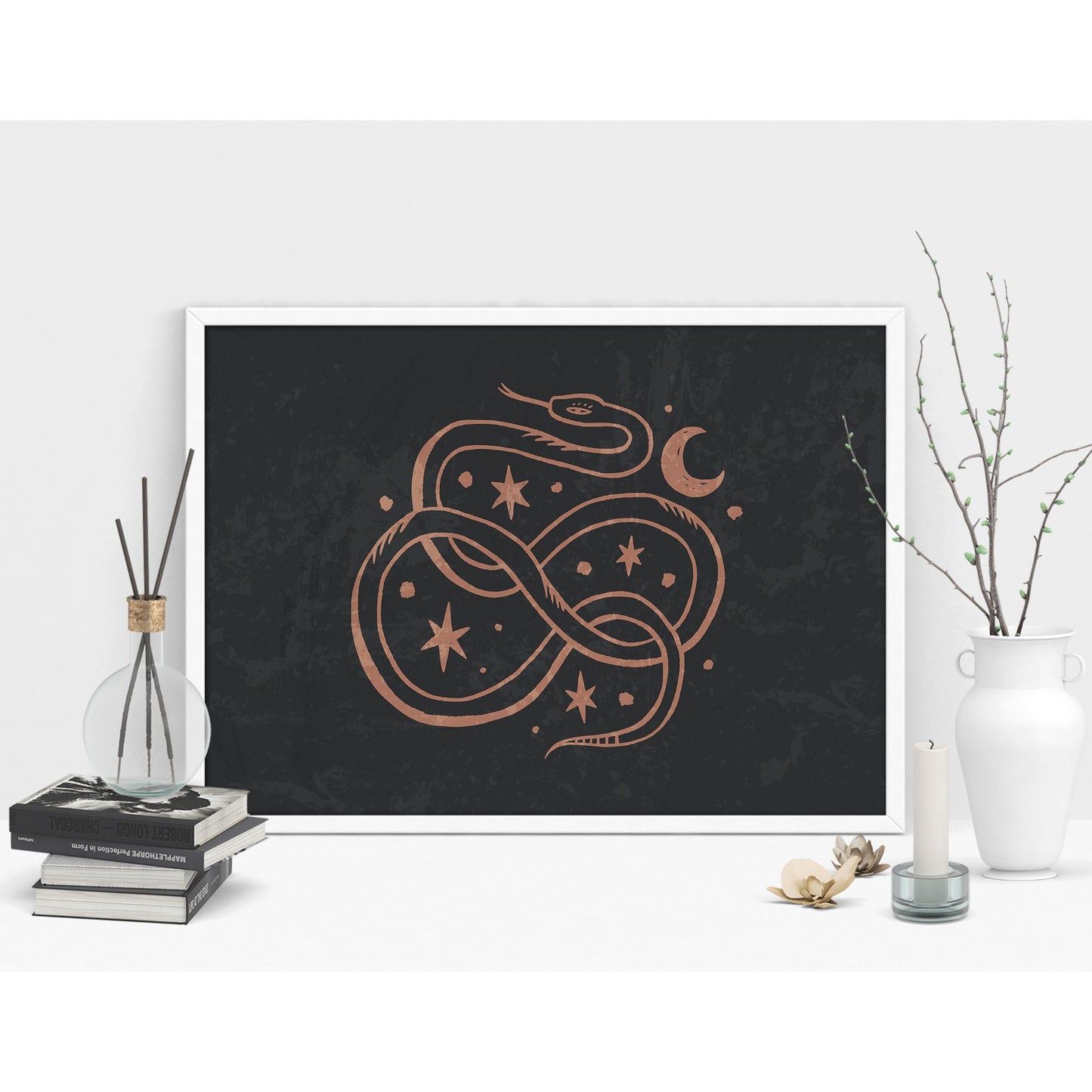 Serpentine Stars Art Print