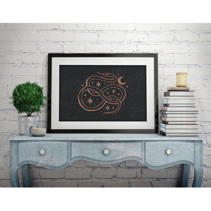 Serpentine Stars Art Print