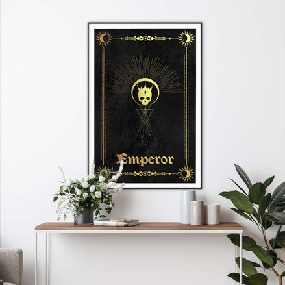 Emperor Tarot Art Print