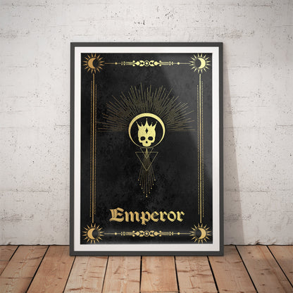 Emperor Tarot Art Print