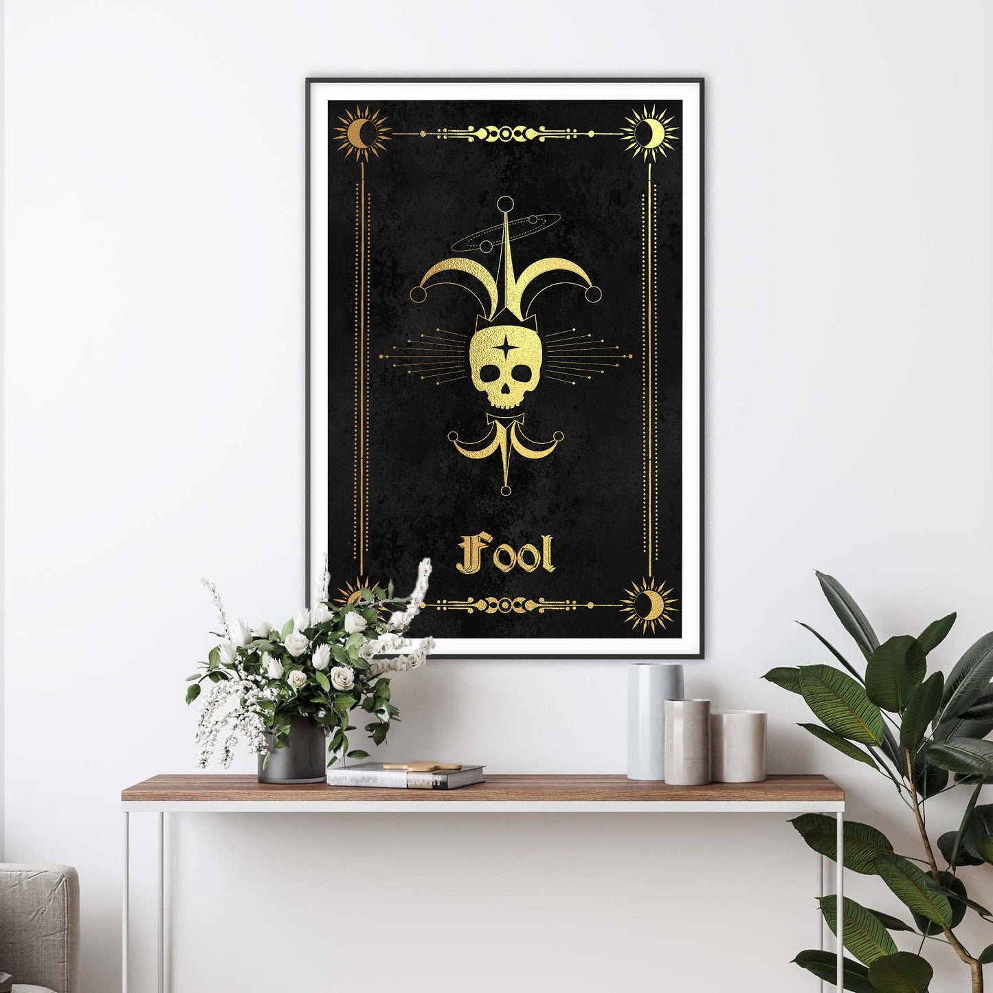 Fool Tarot Art Print