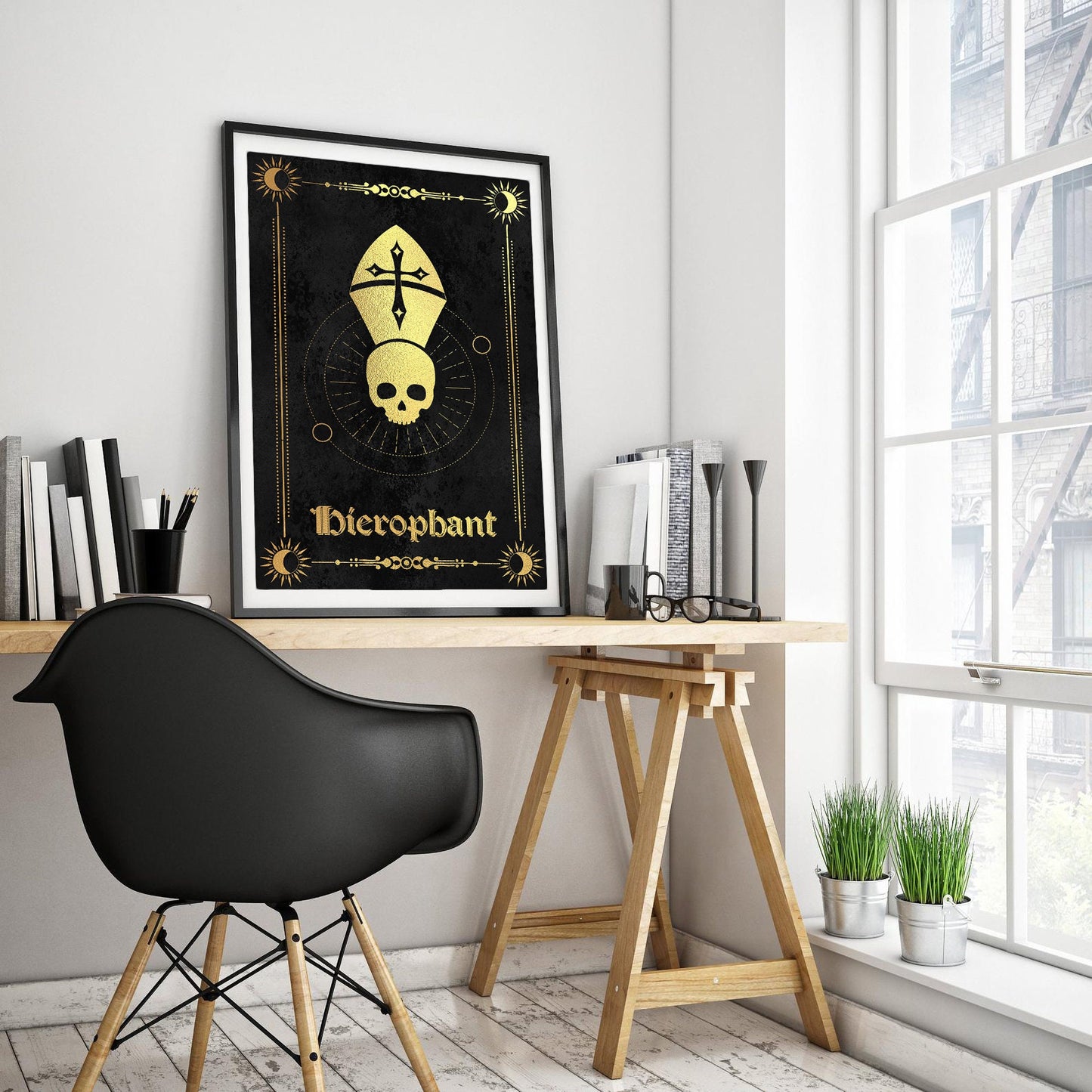 Hierophant Tarot Art Print