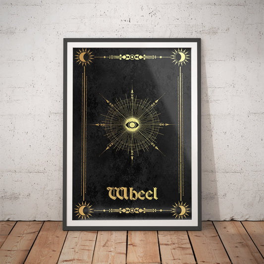 Wheel Tarot Art Print