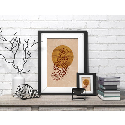 Mystical Tiger Art Print