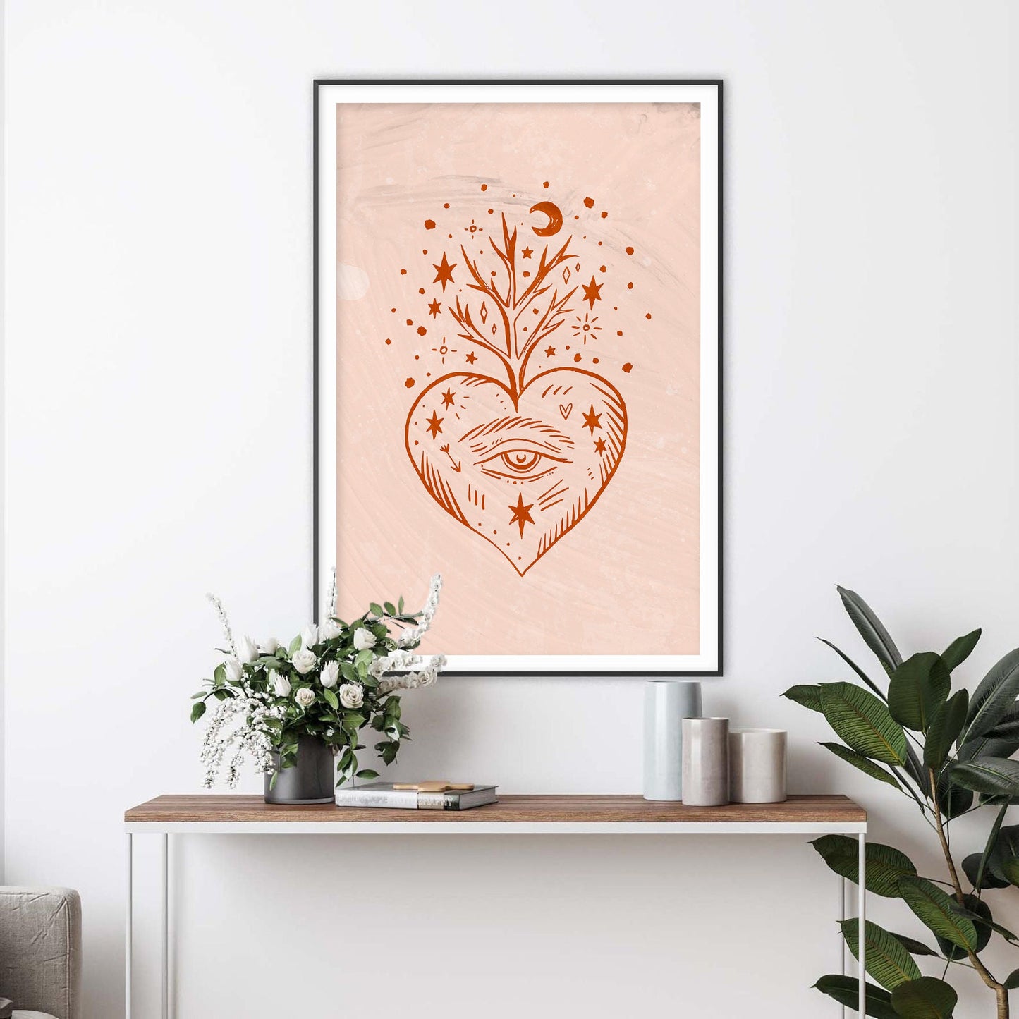 Visionary Heart Art Print