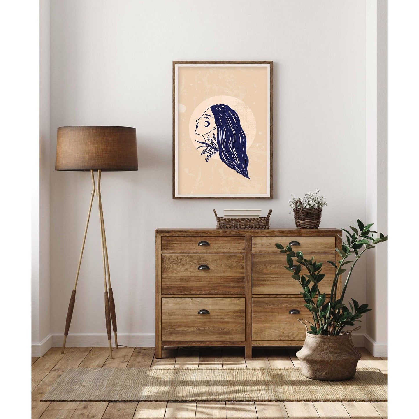 Mystic Profile Art Print